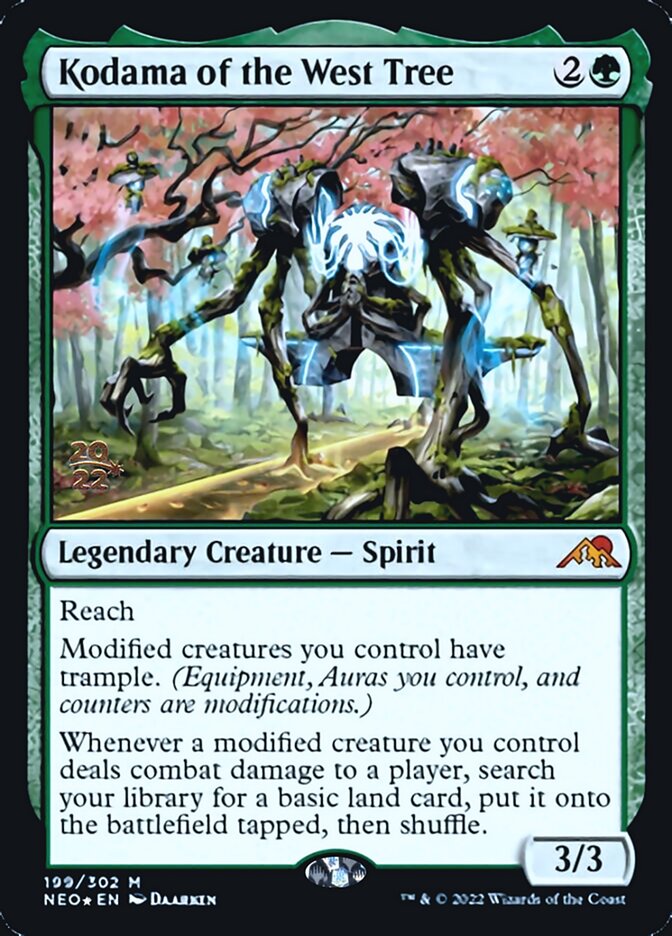 Kodama of the West Tree [Kamigawa: Neon Dynasty Prerelease Promos] | Dragon's Lair Comics and Fantasy Houston TX