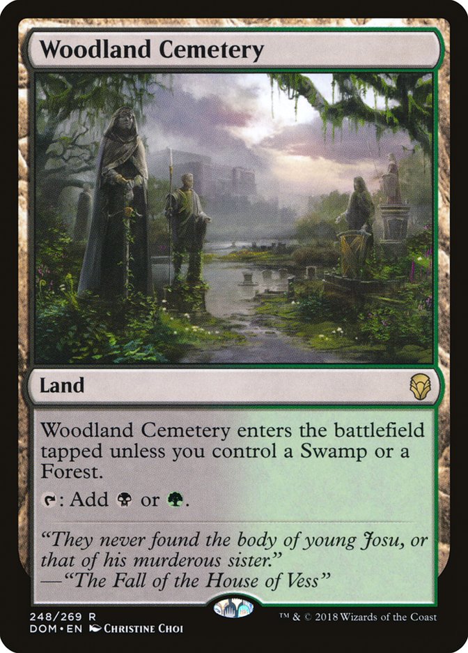 Woodland Cemetery [Dominaria] | Dragon's Lair Comics and Fantasy Houston TX