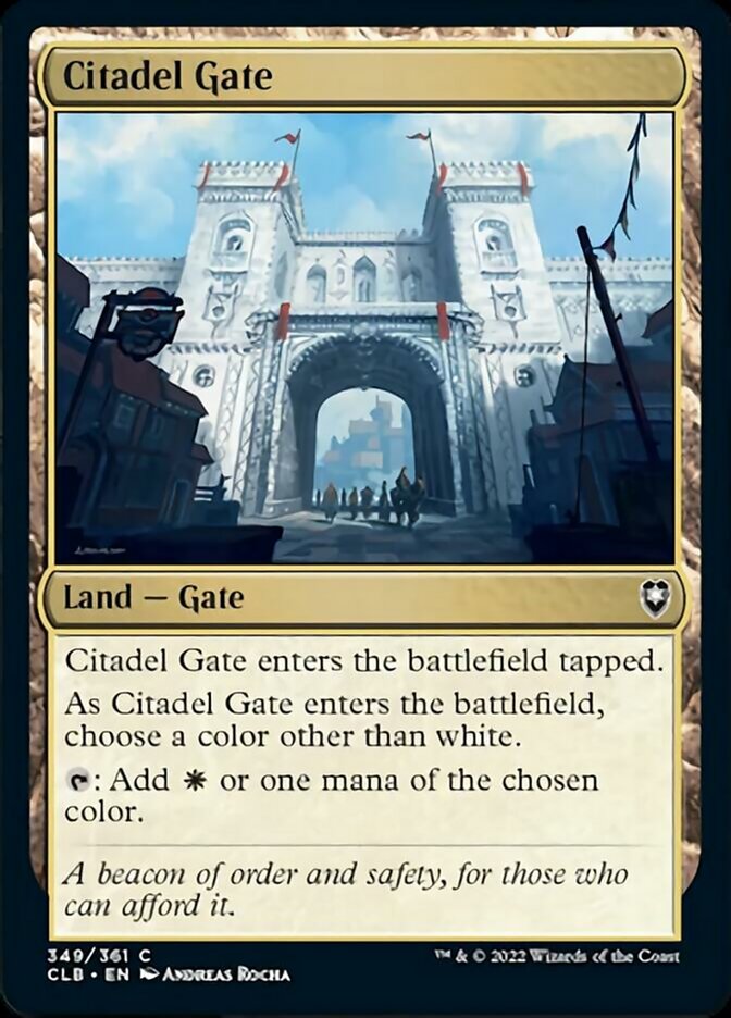 Citadel Gate [Commander Legends: Battle for Baldur's Gate] | Dragon's Lair Comics and Fantasy Houston TX