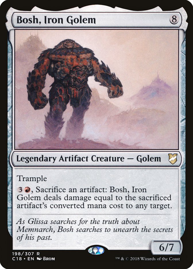 Bosh, Iron Golem [Commander 2018] | Dragon's Lair Comics and Fantasy Houston TX