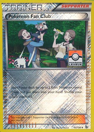 Pokemon Fan Club (94/106) (League Promo) [XY: Flashfire] | Dragon's Lair Comics and Fantasy Houston TX