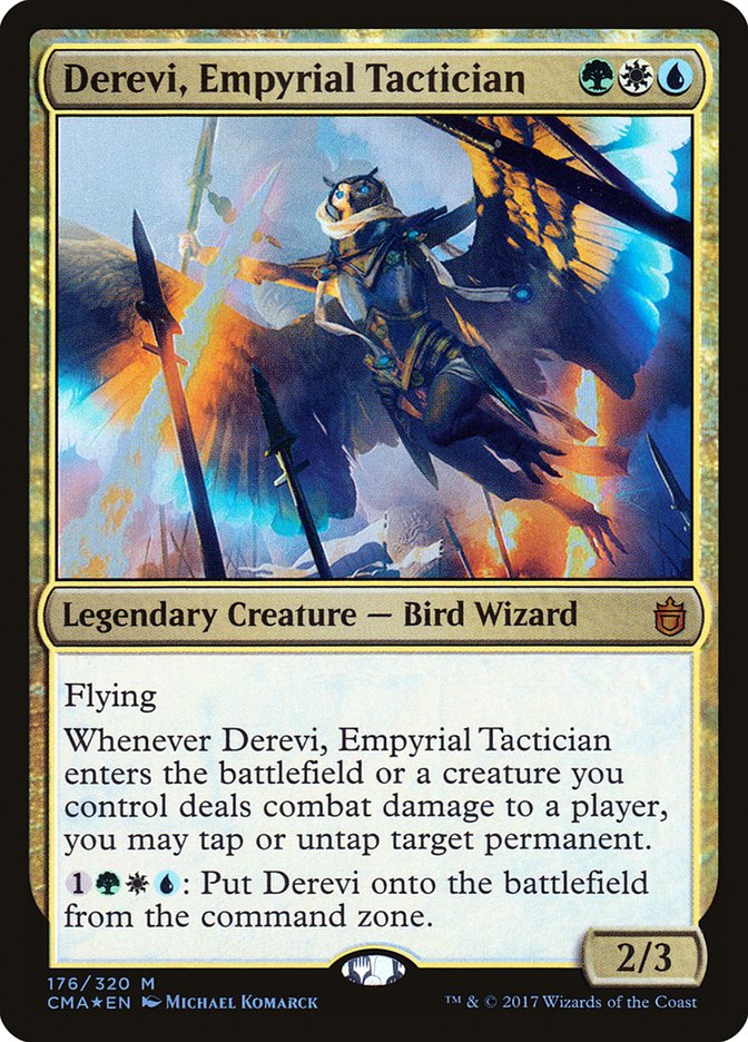 Derevi, Empyrial Tactician [Commander Anthology] | Dragon's Lair Comics and Fantasy Houston TX