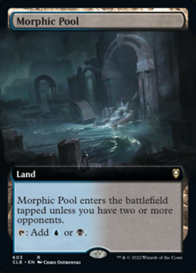 Morphic Pool (Extended Art) [Commander Legends: Battle for Baldur's Gate] | Dragon's Lair Comics and Fantasy Houston TX