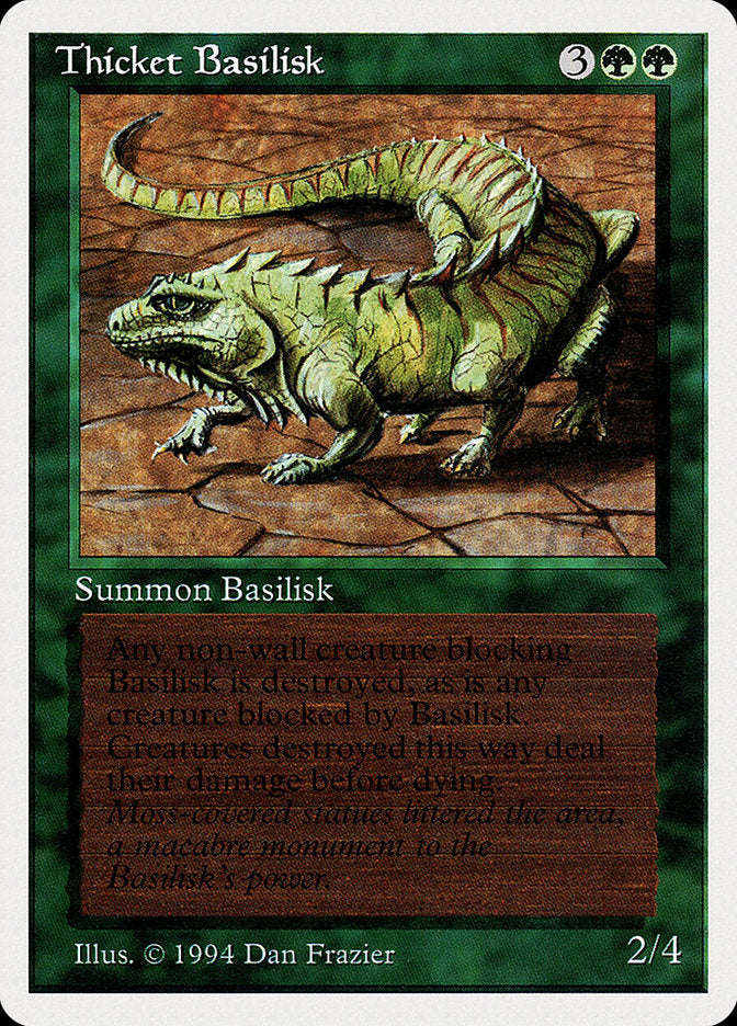 Thicket Basilisk [Summer Magic / Edgar] | Dragon's Lair Comics and Fantasy Houston TX