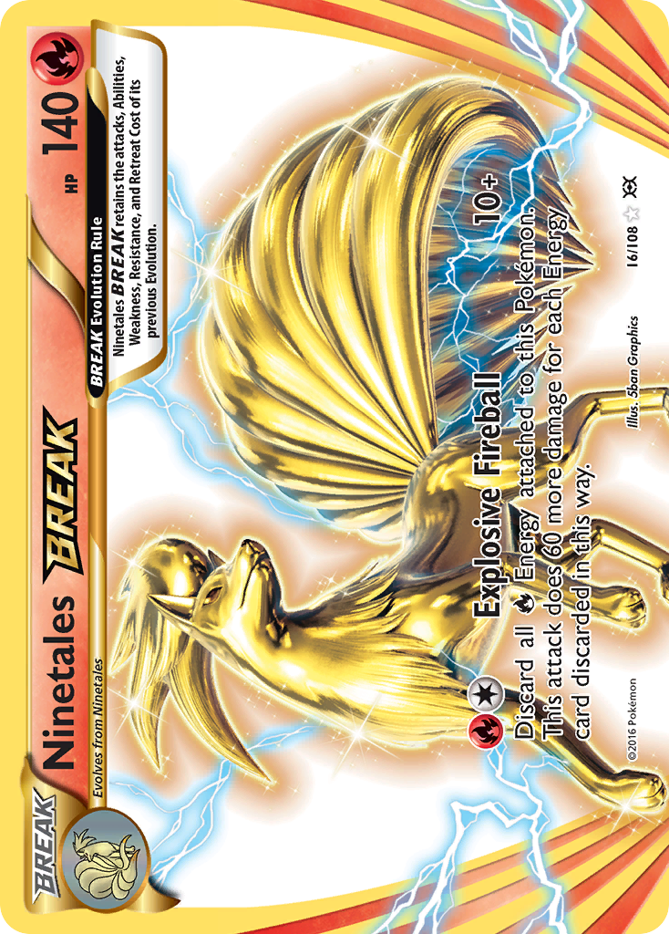 Ninetales BREAK (16/108) [XY: Evolutions] | Dragon's Lair Comics and Fantasy Houston TX