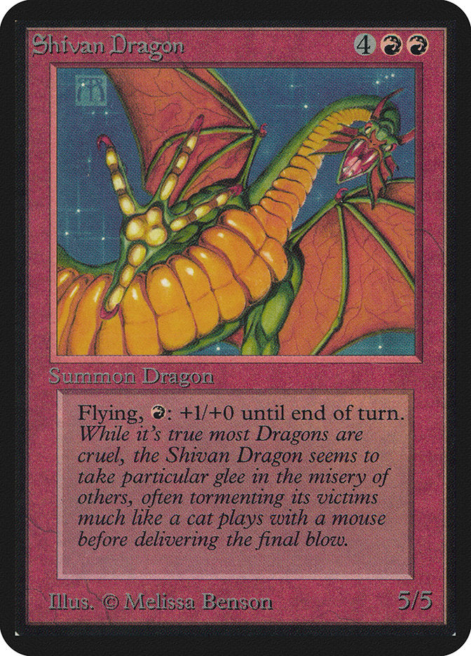 Shivan Dragon [Alpha Edition] | Dragon's Lair Comics and Fantasy Houston TX