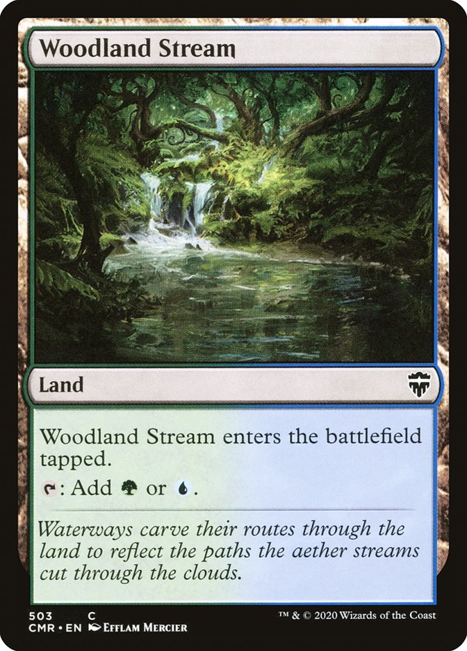 Woodland Stream [Commander Legends] | Dragon's Lair Comics and Fantasy Houston TX