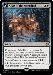 Altar of the Wretched // Wretched Bonemass [The Lost Caverns of Ixalan Commander] | Dragon's Lair Comics and Fantasy Houston TX