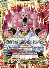 Majin Buu // Majin Buu, Absorption Complete (BT20-085) [Power Absorbed Prerelease Promos] | Dragon's Lair Comics and Fantasy Houston TX