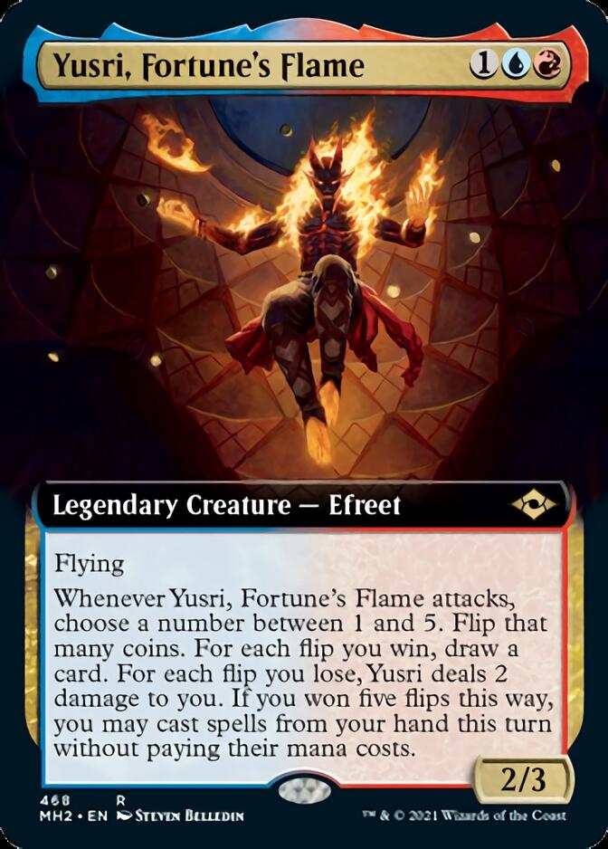 Yusri, Fortune's Flame (Extended Art) [Modern Horizons 2] | Dragon's Lair Comics and Fantasy Houston TX