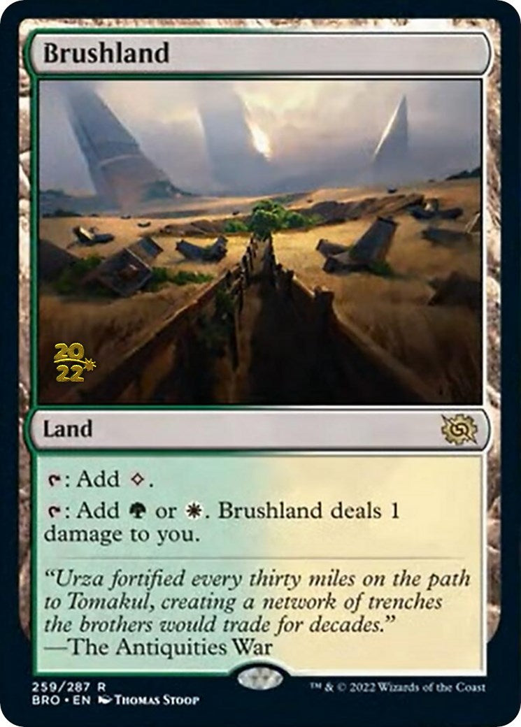 Brushland [The Brothers' War Prerelease Promos] | Dragon's Lair Comics and Fantasy Houston TX