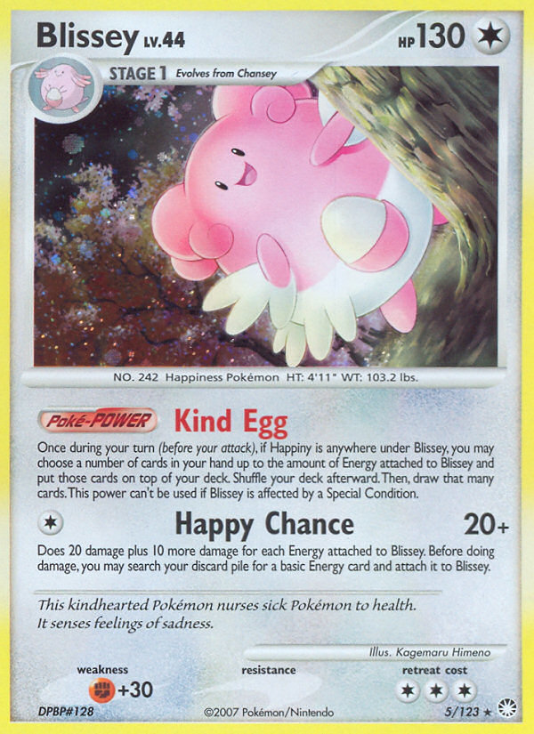 Blissey (5/123) [Diamond & Pearl: Mysterious Treasures] | Dragon's Lair Comics and Fantasy Houston TX