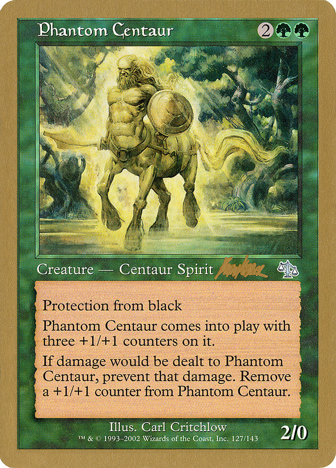 Phantom Centaur (Brian Kibler) [World Championship Decks 2002] | Dragon's Lair Comics and Fantasy Houston TX