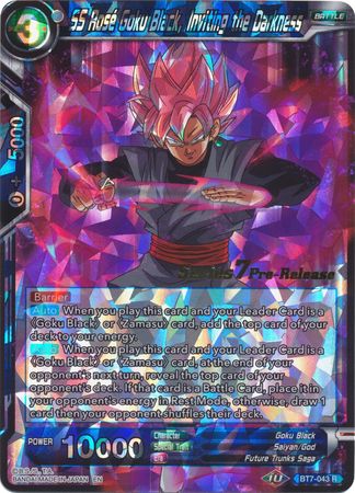 SS Rose Goku Black, Inviting the Darkness (BT7-043_PR) [Assault of the Saiyans Prerelease Promos] | Dragon's Lair Comics and Fantasy Houston TX