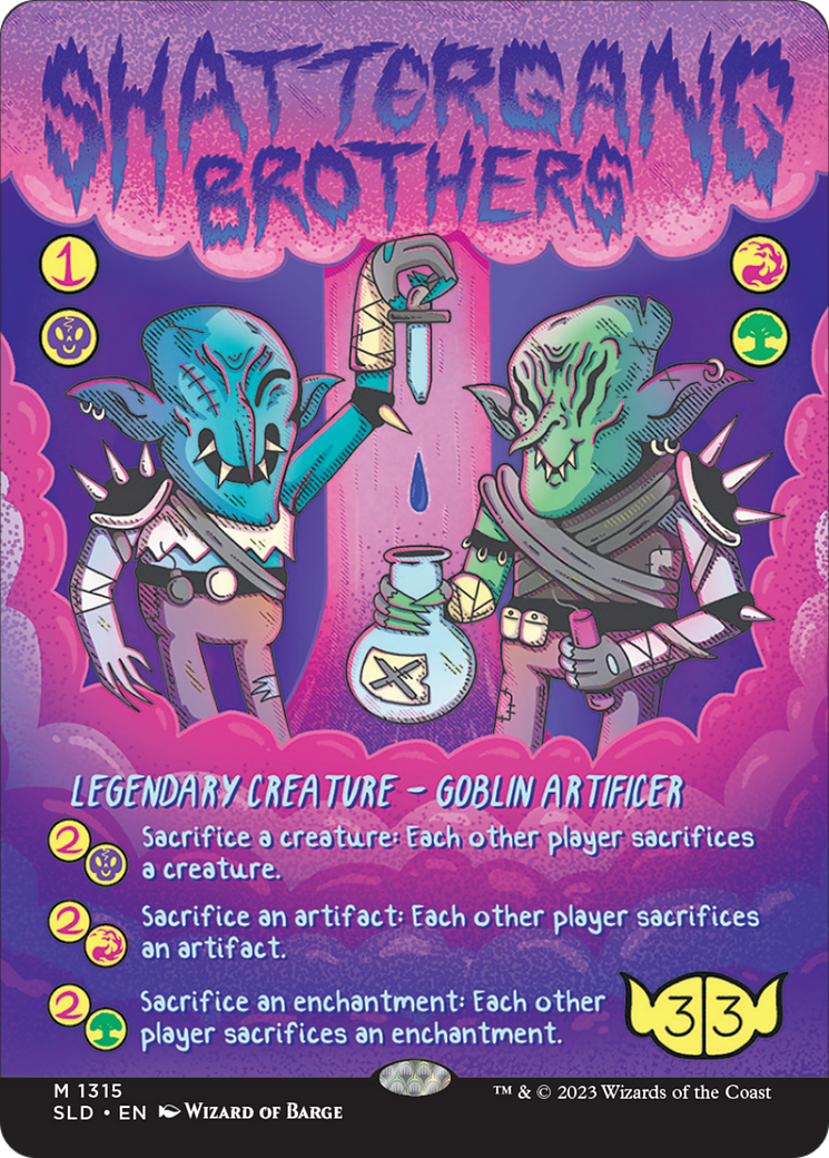 Shattergang Brothers (Rainbow Foil) [Secret Lair Drop Series] | Dragon's Lair Comics and Fantasy Houston TX