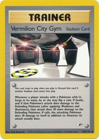 Vermilion City Gym (120/132) [Gym Heroes Unlimited] | Dragon's Lair Comics and Fantasy Houston TX