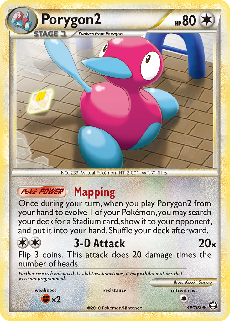 Porygon2 (49/102) [HeartGold & SoulSilver: Triumphant] | Dragon's Lair Comics and Fantasy Houston TX