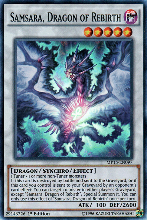 Samsara, Dragon of Rebirth [MP15-EN097] Super Rare | Dragon's Lair Comics and Fantasy Houston TX