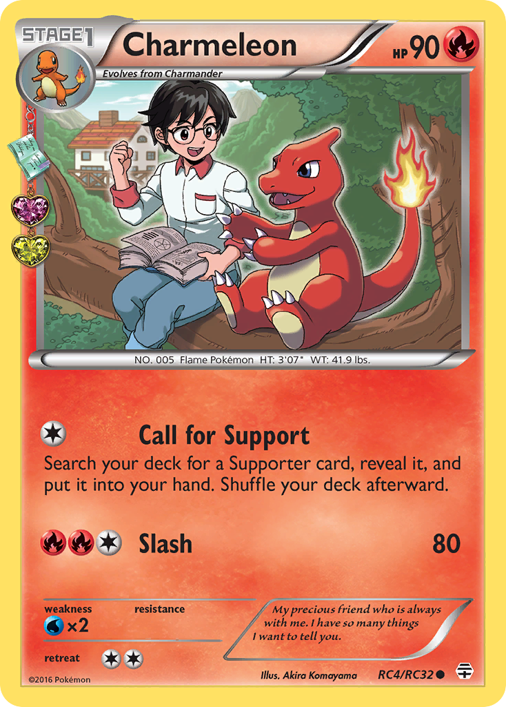 Charmeleon (RC4/RC32) [XY: Generations] | Dragon's Lair Comics and Fantasy Houston TX