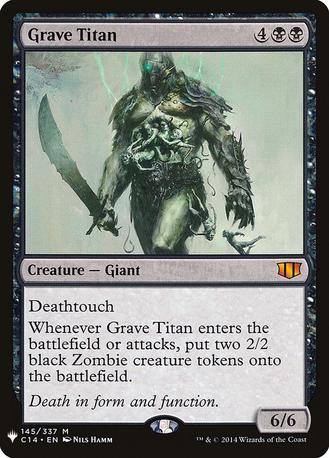 Grave Titan [Mystery Booster] | Dragon's Lair Comics and Fantasy Houston TX