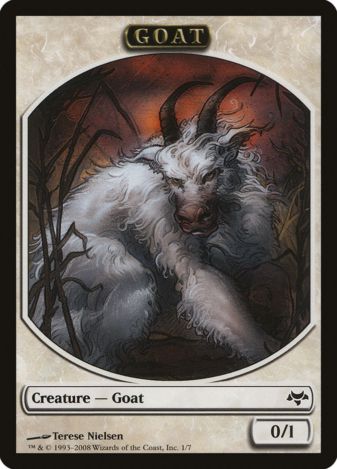 Goat Token [Eventide Tokens] | Dragon's Lair Comics and Fantasy Houston TX