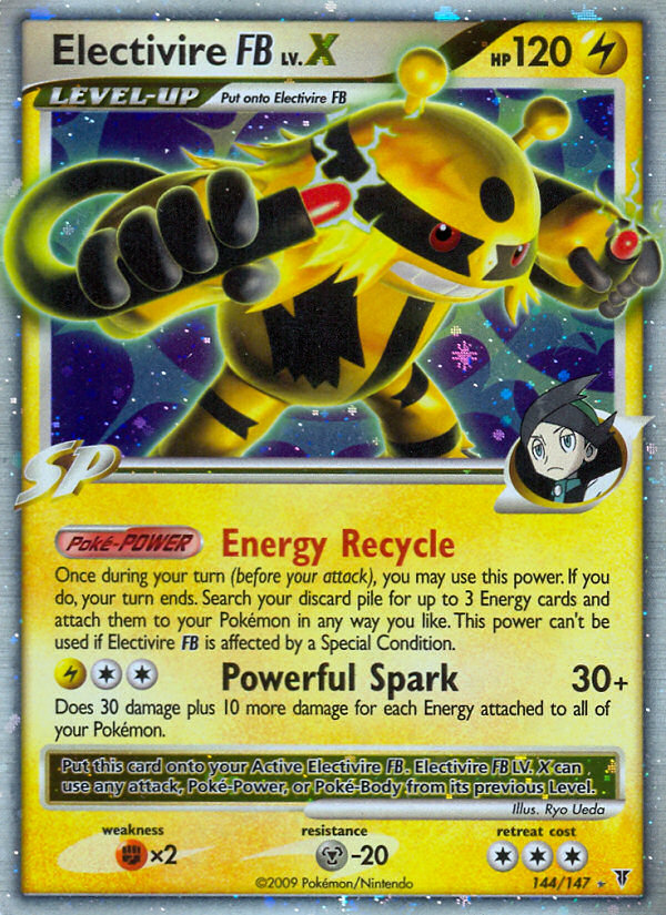 Electivire FB LV.X (144/147) [Platinum: Supreme Victors] | Dragon's Lair Comics and Fantasy Houston TX