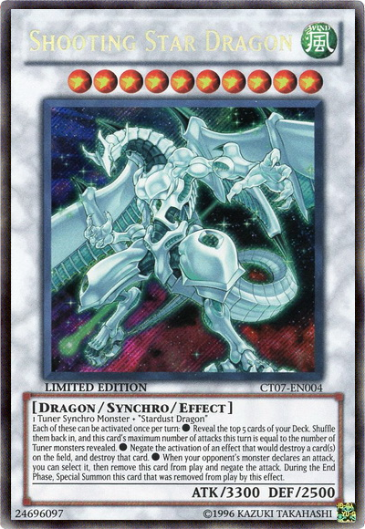 Shooting Star Dragon [CT07-EN004] Secret Rare | Dragon's Lair Comics and Fantasy Houston TX