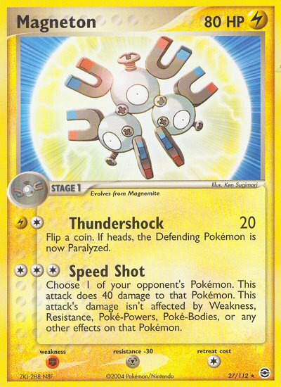 Magneton (27/112) [EX: FireRed & LeafGreen] | Dragon's Lair Comics and Fantasy Houston TX