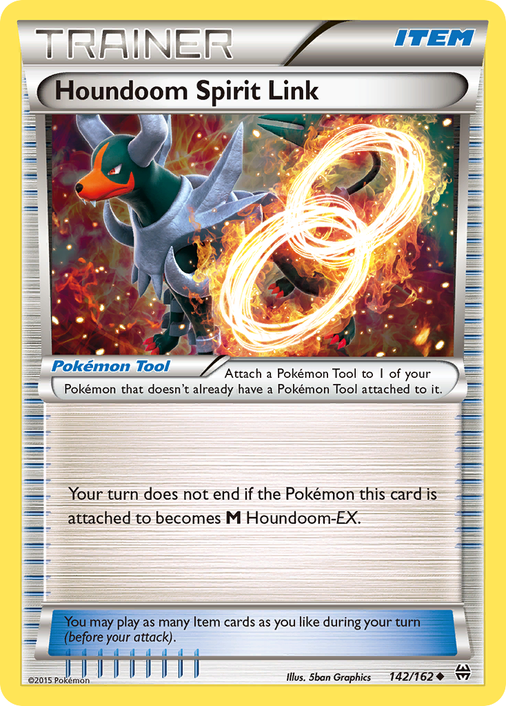 Houndoom Spirit Link (142/162) [XY: BREAKthrough] | Dragon's Lair Comics and Fantasy Houston TX