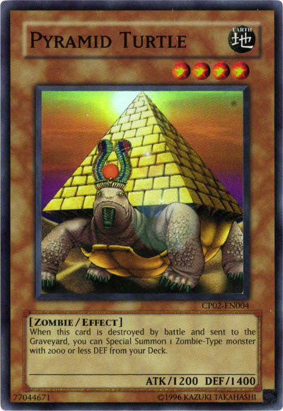 Pyramid Turtle [CP02-EN004] Super Rare | Dragon's Lair Comics and Fantasy Houston TX