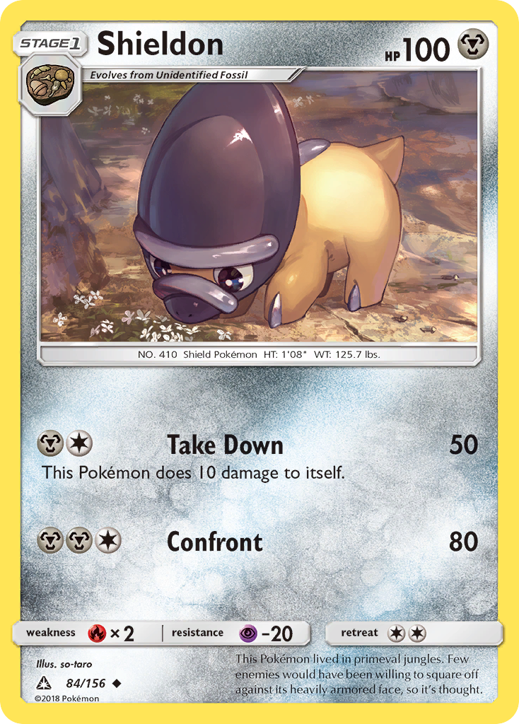 Shieldon (84/156) [Sun & Moon: Ultra Prism] | Dragon's Lair Comics and Fantasy Houston TX