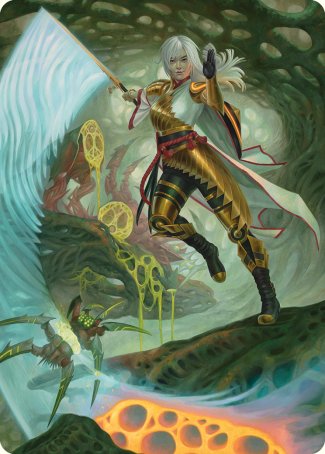 The Eternal Wanderer Art Card [Phyrexia: All Will Be One Art Series] | Dragon's Lair Comics and Fantasy Houston TX