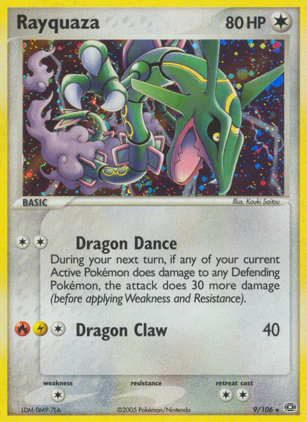 Rayquaza (9/106) [EX: Emerald] | Dragon's Lair Comics and Fantasy Houston TX