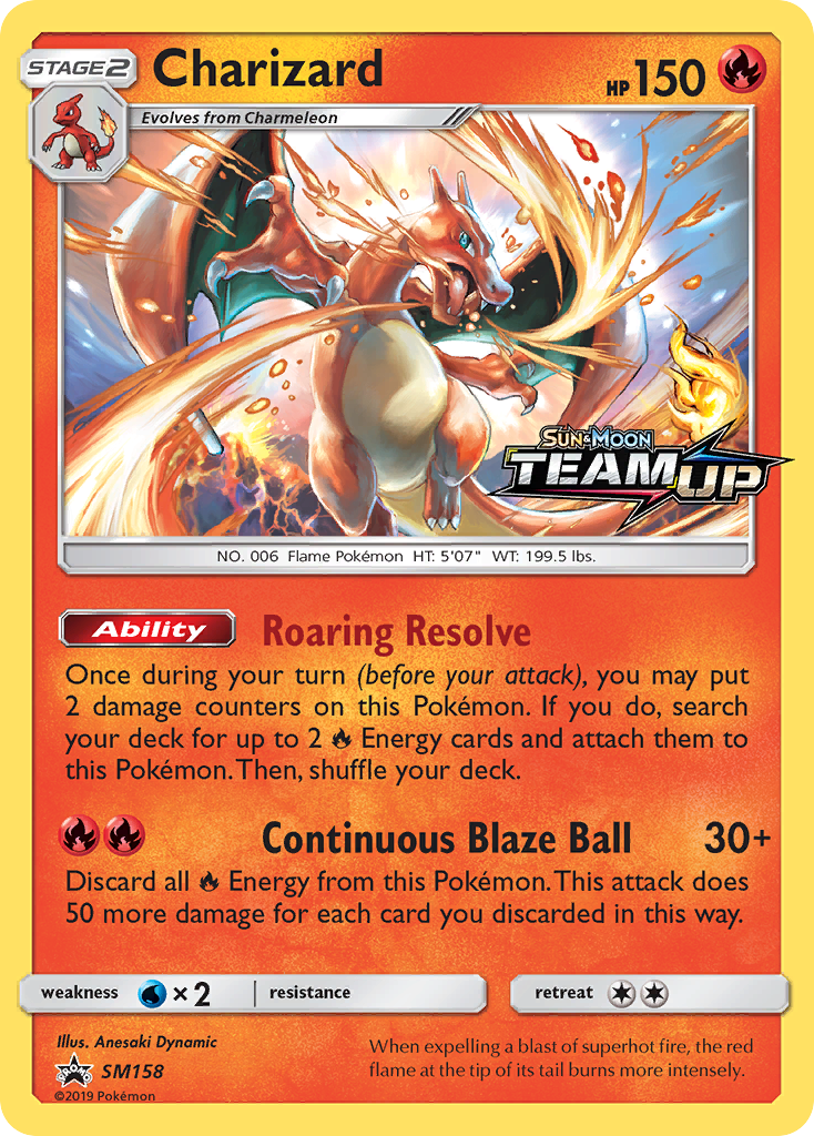 Charizard (SM158) [Sun & Moon: Black Star Promos] | Dragon's Lair Comics and Fantasy Houston TX