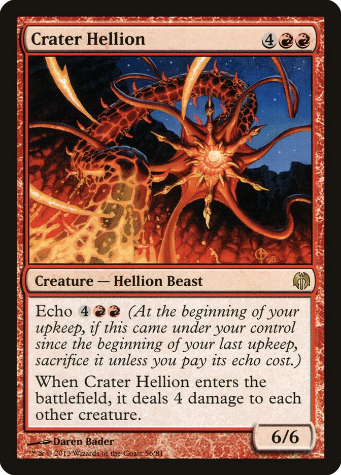 Crater Hellion [Duel Decks: Heroes vs. Monsters] | Dragon's Lair Comics and Fantasy Houston TX