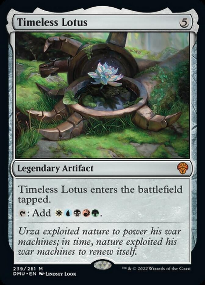 Timeless Lotus [Dominaria United] | Dragon's Lair Comics and Fantasy Houston TX