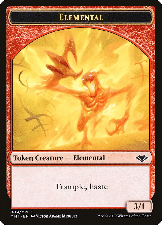 Elemental Token (009/021) [Modern Horizons Tokens] | Dragon's Lair Comics and Fantasy Houston TX