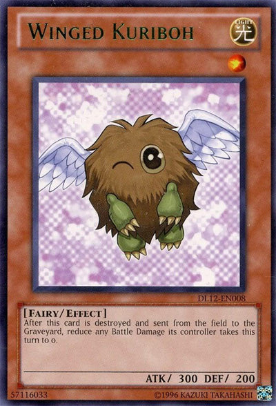 Winged Kuriboh (Green) [DL12-EN008] Rare | Dragon's Lair Comics and Fantasy Houston TX