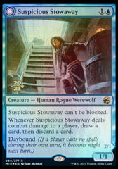 Suspicious Stowaway // Seafaring Werewolf [Innistrad: Midnight Hunt Prerelease Promos] | Dragon's Lair Comics and Fantasy Houston TX