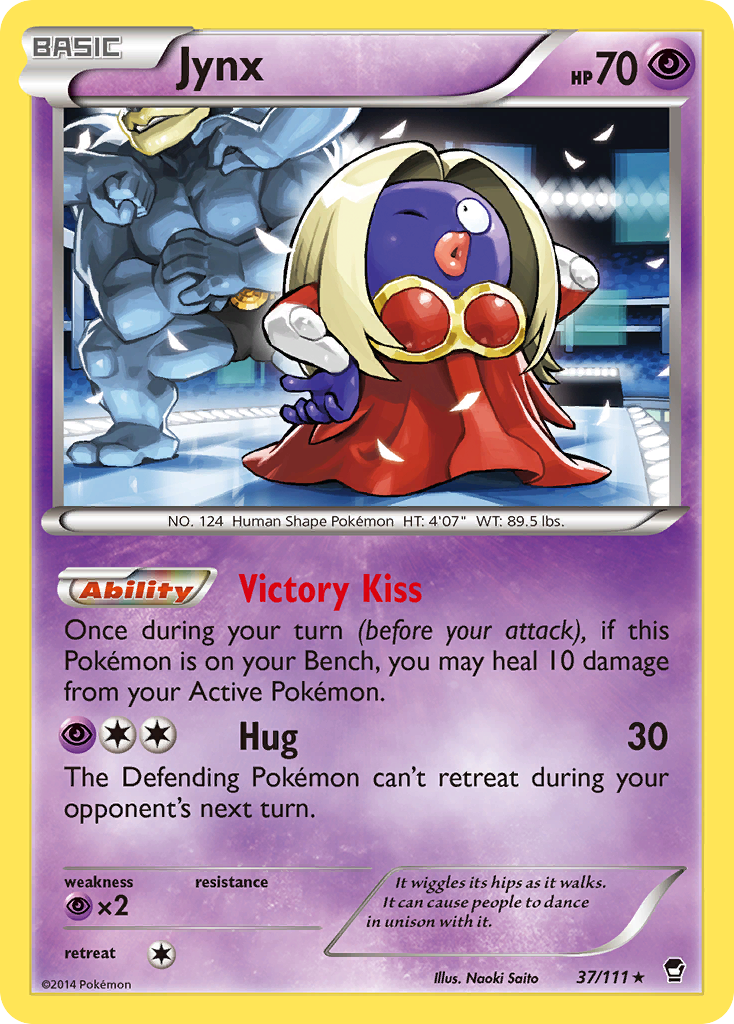 Jynx (37/111) [XY: Furious Fists] | Dragon's Lair Comics and Fantasy Houston TX