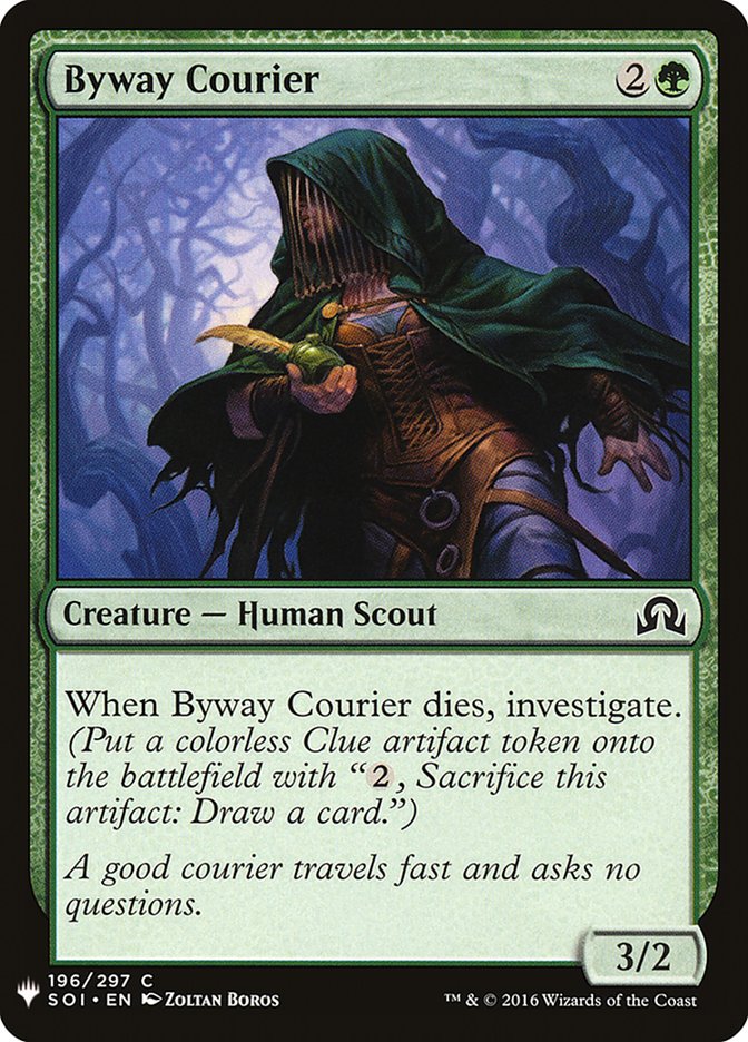 Byway Courier [Mystery Booster] | Dragon's Lair Comics and Fantasy Houston TX