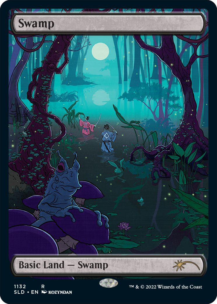 Swamp (1132) (Full-Art) [Secret Lair Drop Series] | Dragon's Lair Comics and Fantasy Houston TX