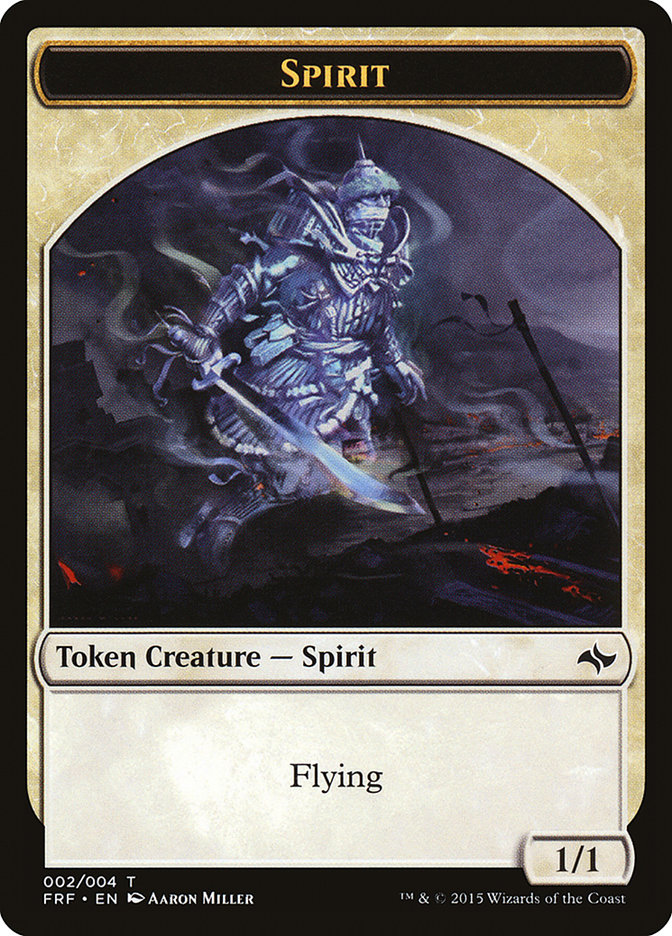 Spirit Token [Fate Reforged Tokens] | Dragon's Lair Comics and Fantasy Houston TX