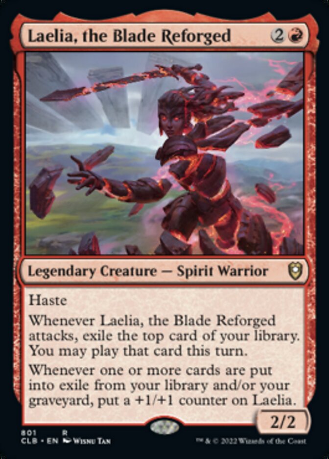 Laelia, the Blade Reforged [Commander Legends: Battle for Baldur's Gate] | Dragon's Lair Comics and Fantasy Houston TX