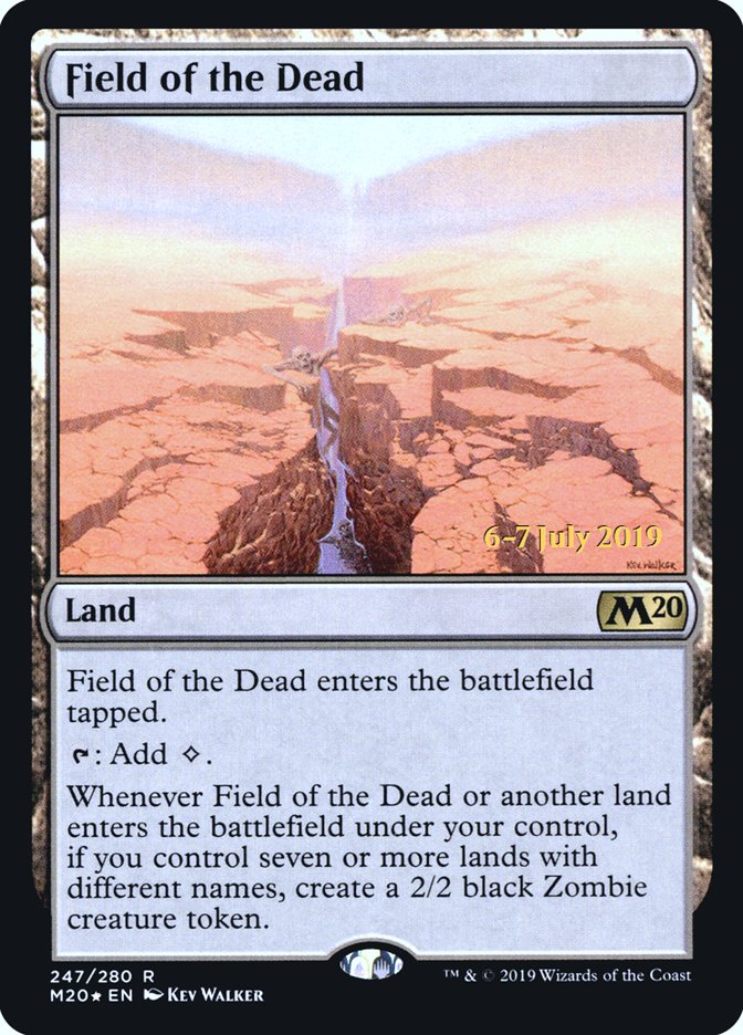 Field of the Dead [Core Set 2020 Prerelease Promos] | Dragon's Lair Comics and Fantasy Houston TX