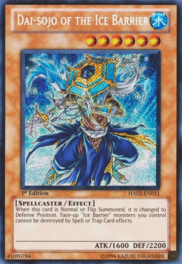 Dai-sojo of the Ice Barrier [HA02-EN011] Secret Rare | Dragon's Lair Comics and Fantasy Houston TX