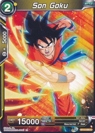 Son Goku (BT12-090) [Vicious Rejuvenation] | Dragon's Lair Comics and Fantasy Houston TX