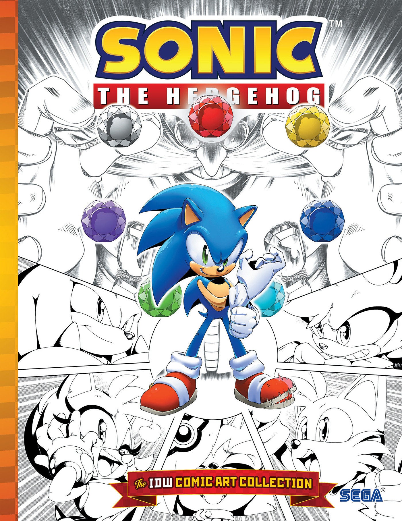 Sonic The Hedgehog: The Idw Comic Art Collection | Dragon's Lair Comics and Fantasy Houston TX