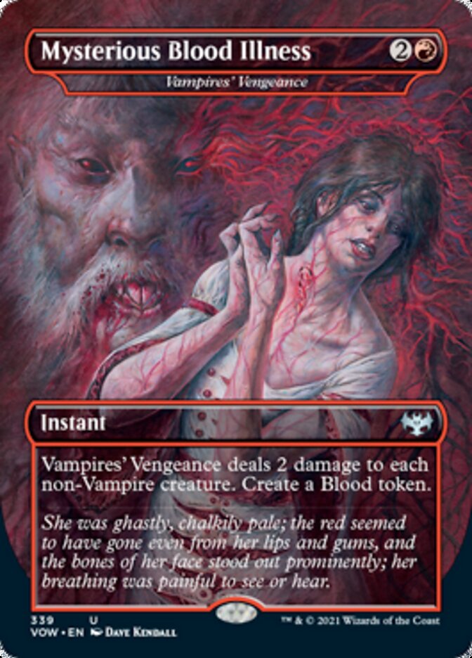 Vampires' Vengeance - Mysterious Blood Illness [Innistrad: Crimson Vow] | Dragon's Lair Comics and Fantasy Houston TX