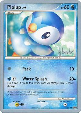 Piplup LV.9 (15/17) (Empotech - Dylan Lefavour) [World Championships 2008] | Dragon's Lair Comics and Fantasy Houston TX